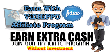 Earn With ViDHiPPO Affiliate Program